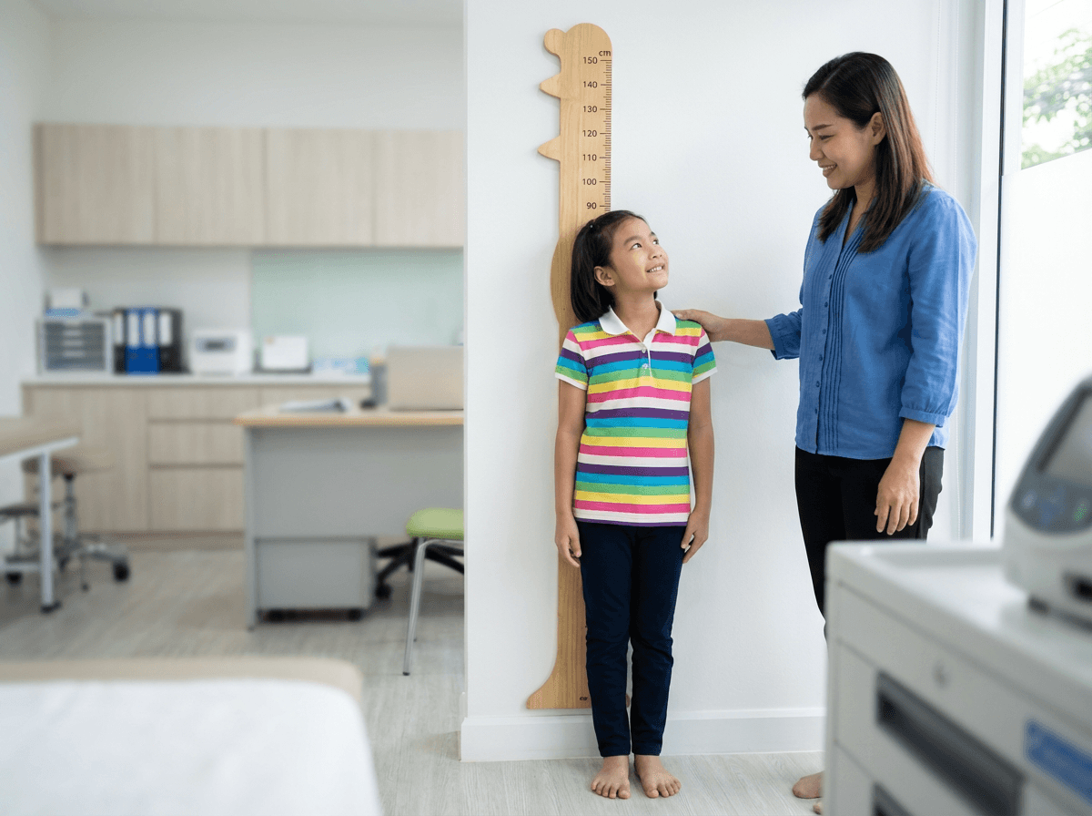 เคสเพิ่มความสูงในเด็ก