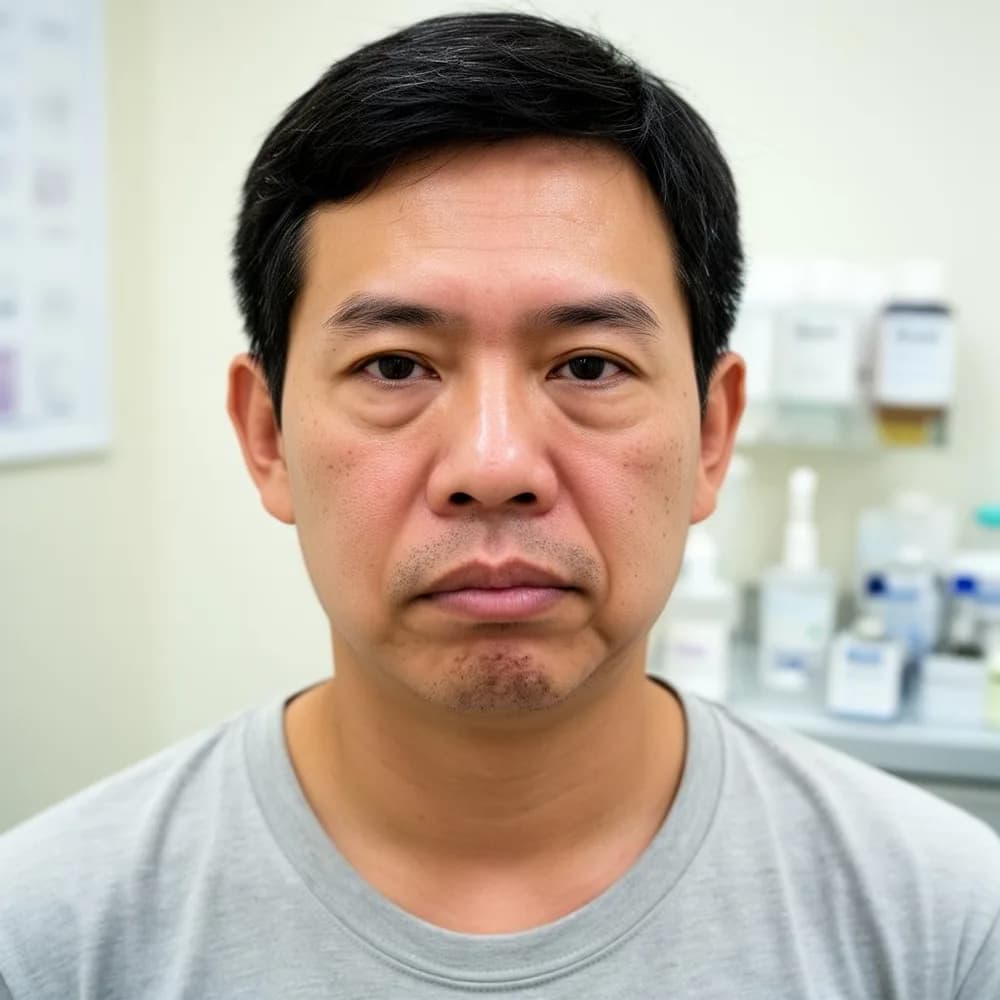 อาการใบหน้าเบี้ยวครึ่งซีก Bell's Palsy ที่ดูแลด้วยการฝังเข็ม
