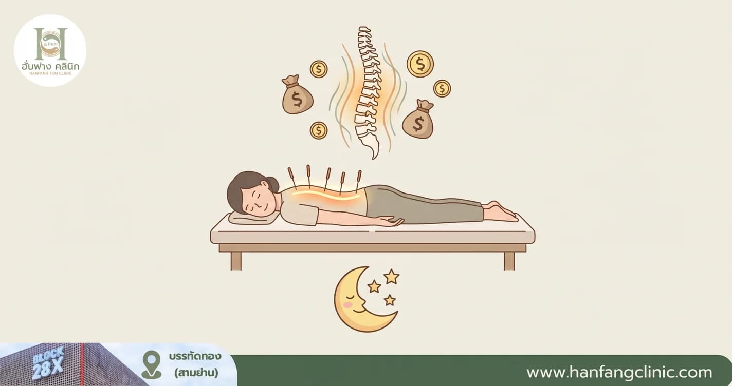 เช็กดวงสุขภาพรับทรัพย์! ทำไม 'คนจะรวย' ต้องเริ่มจากแก้ปวดหลังและนอนหลับดี